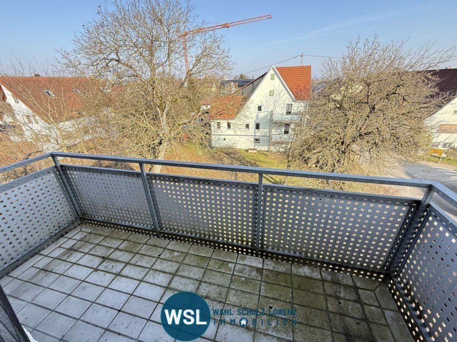 Zweiter Balkon im DG Dachgeschosswohnung Kusterdingen