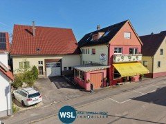 Hauptbild Wohn- und Gesch�ftshaus mit XXL Grundst�ck, Gartenhaus und Scheune in zentraler Lage von Dettingen