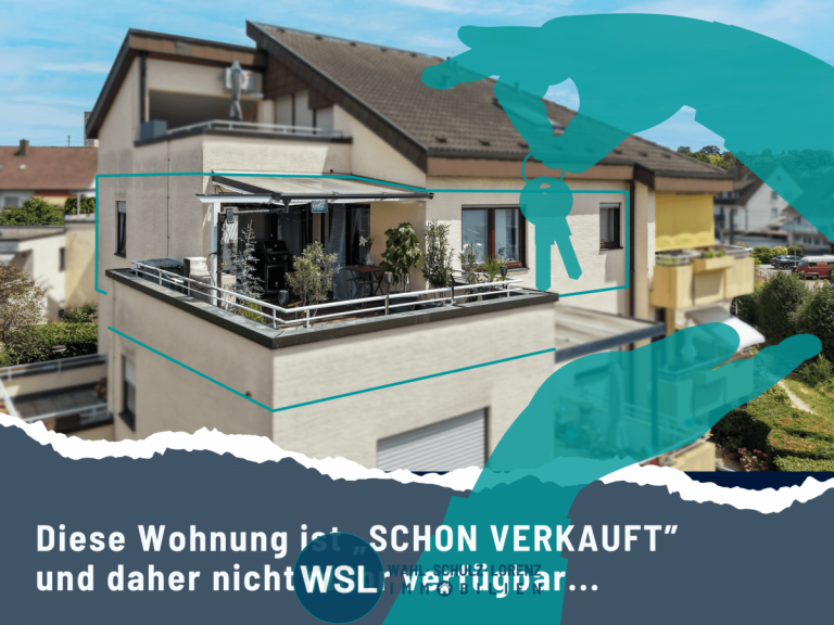  Wendlingen am Neckar Etagenwohnung VERKAUFT! Neuwertig modernisierte 2,5-Zimmer-Wohnung mit Dachterrasse und Tiefgarage. Zentral in Wendlingen.