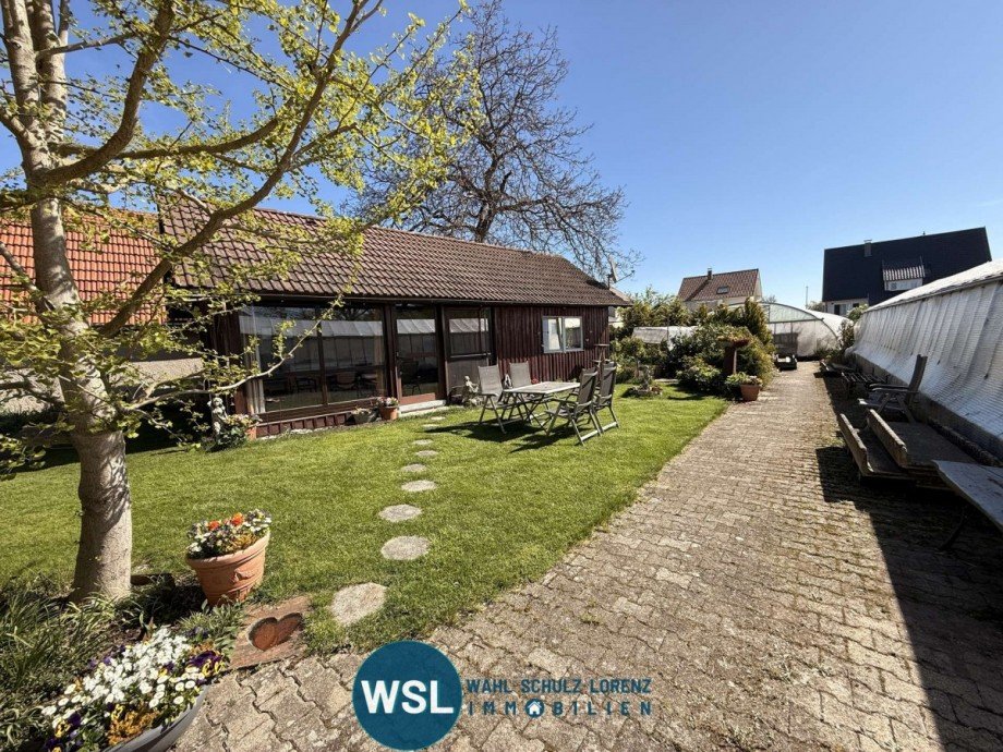 R�ckzugsort-Gartenhaus Zweifamilienhaus Dettingen unter Teck