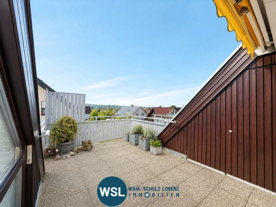 Balkon Dachgeschosswohnung Filderstadt