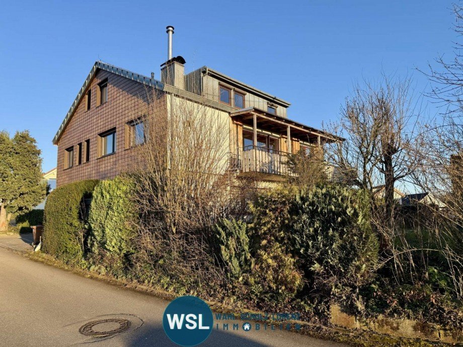 Westansicht Mehrfamilienhaus Bempflingen