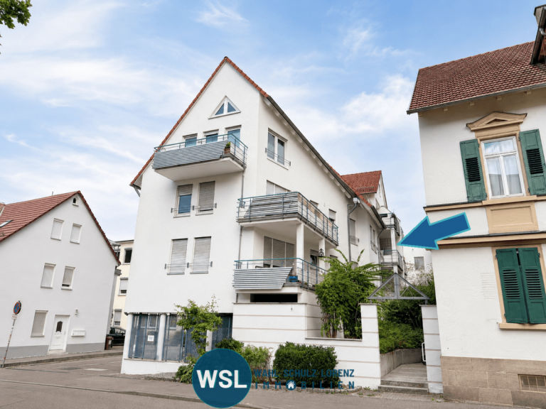 Au�enansicht Kirchheim unter Teck Etagenwohnung Urbanes Wohnen - Moderne 2-Zimmer-Wohnung mit EBK, Tageslichtbad, Balkon und Tiefgaragenstellplatz