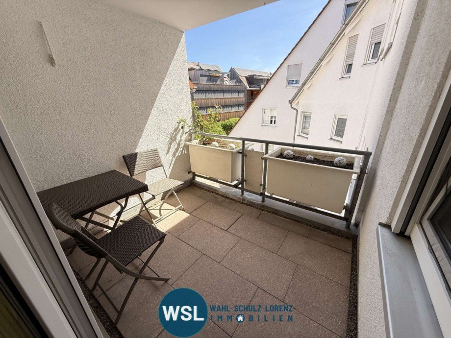 �berdachter Balkon Etagenwohnung Kirchheim unter Teck